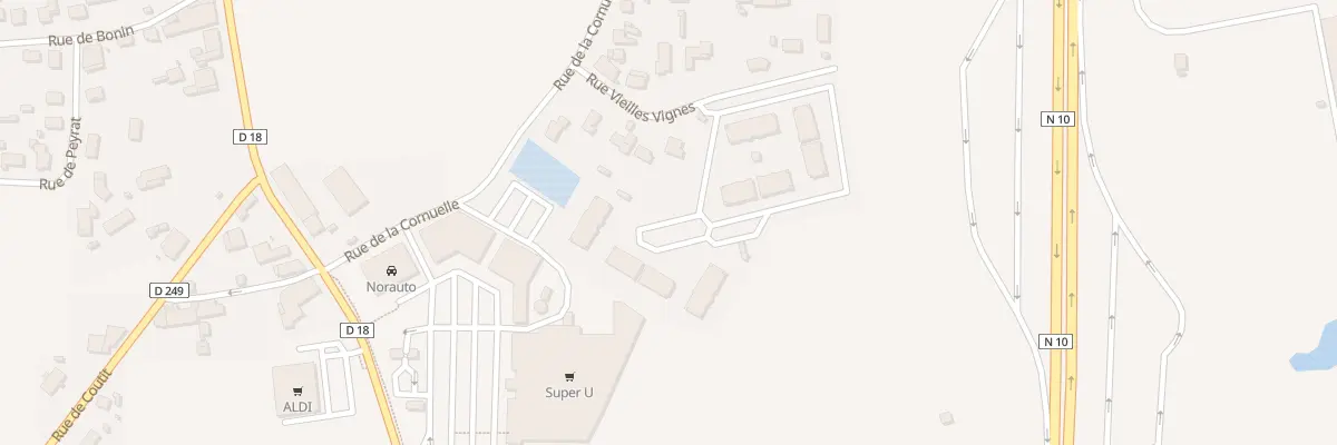 Plan du 12 Rue Vieilles Vignes à Cavignac