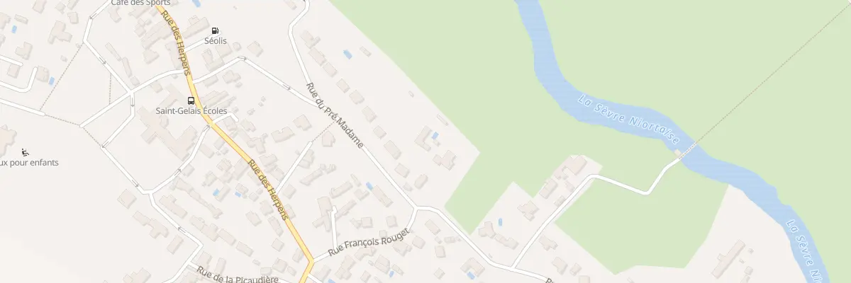 Plan du 575 Rue du Pré Madame à Saint-Gelais