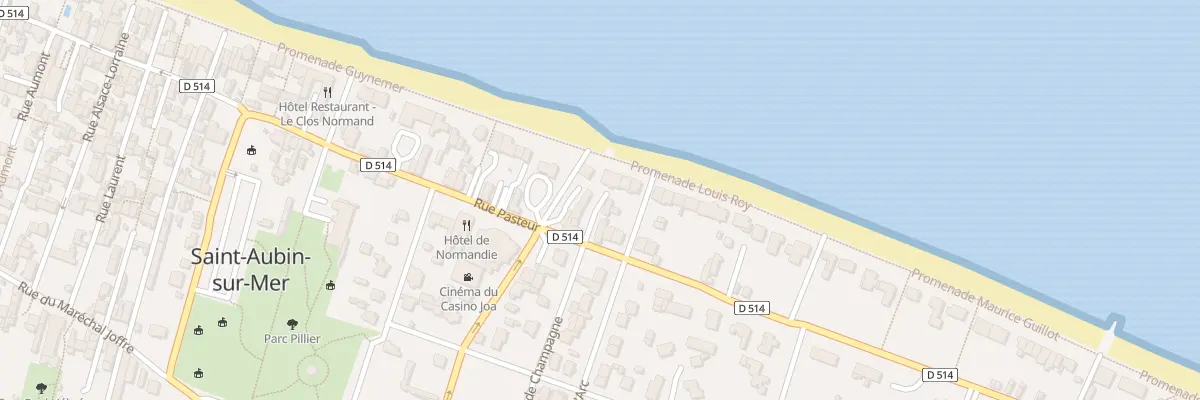 Plan du 121 Rue Pasteur à Saint-Aubin-sur-Mer