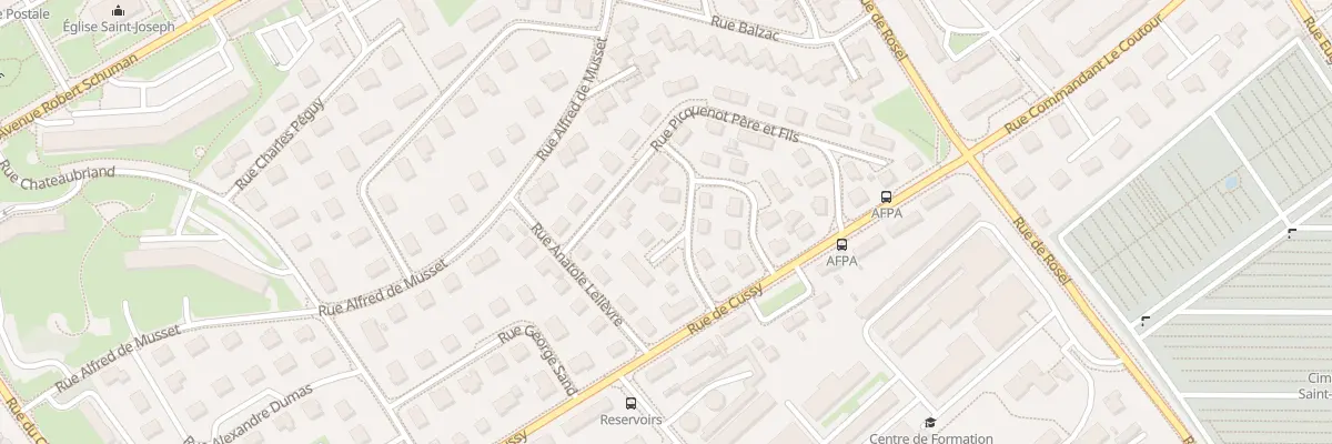 Plan du 11 Rue Maurice Dutacq à Caen