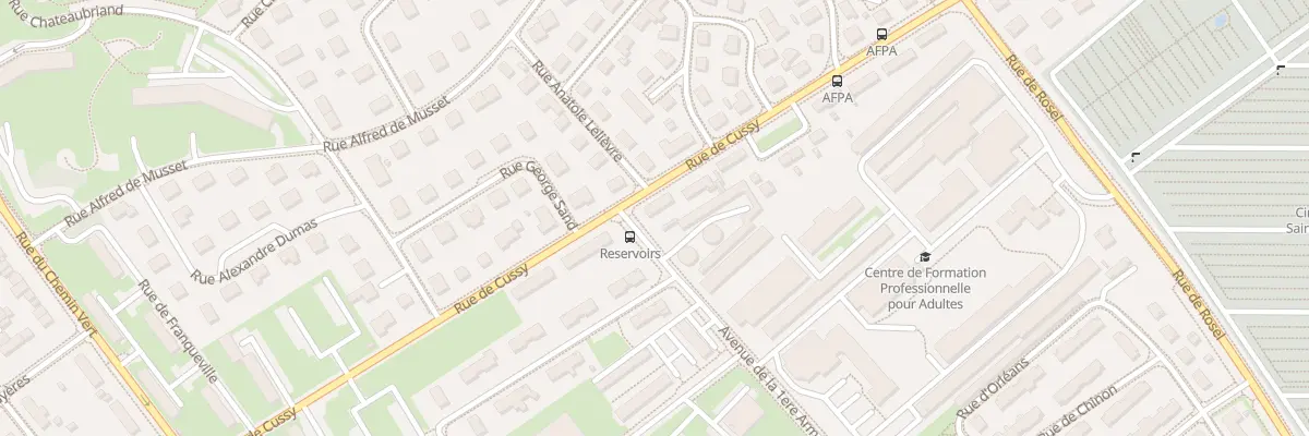 Plan du 40 Rue de Cussy à Caen