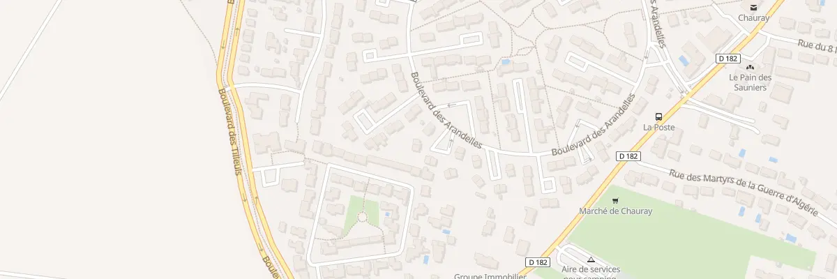Plan du 73 Bd des Arandelles à Chauray