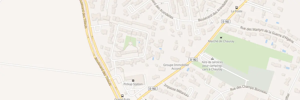 Plan du 30 Rue des Genevriers à Chauray