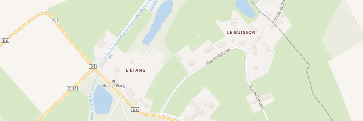 Plan du 1 Rue du Buisson à Meslay