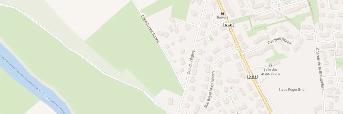Plan du 11 Rue de l’Église à Saint-André-sur-Orne