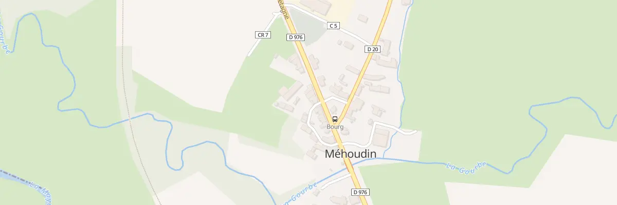 Plan du 21 Le Bourg à Méhoudin