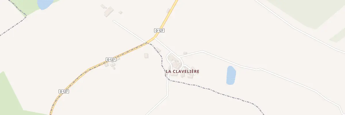 Plan du 5109 La Clavelière à Fénery