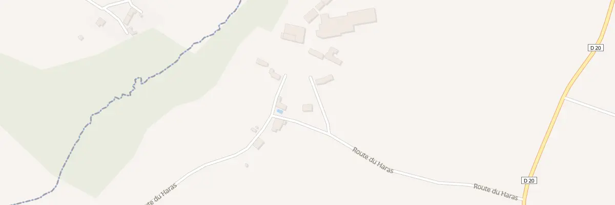 Plan de La Chevallerie à Méhoudin