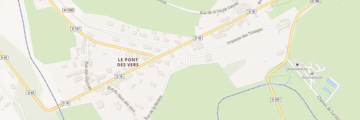 Plan du 1761 Rte du Viaduc au Mesnil-Villement