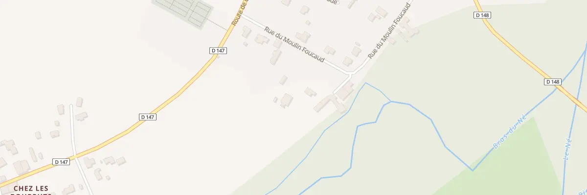 Plan du 9 Rte de Coulonges à Ars
