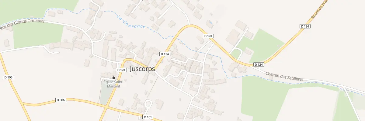 Plan du 35 La Venelle à Juscorps