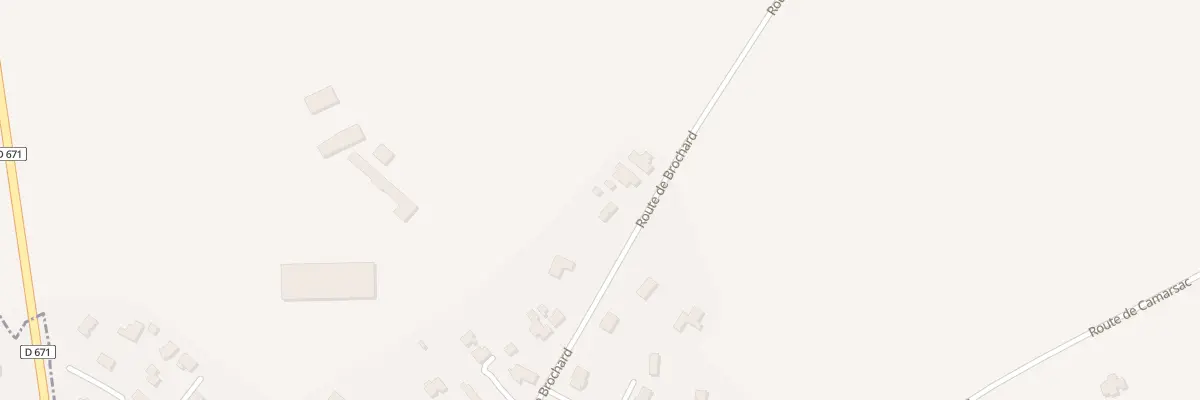 Plan du 22B Rte de Brochard à Loupes