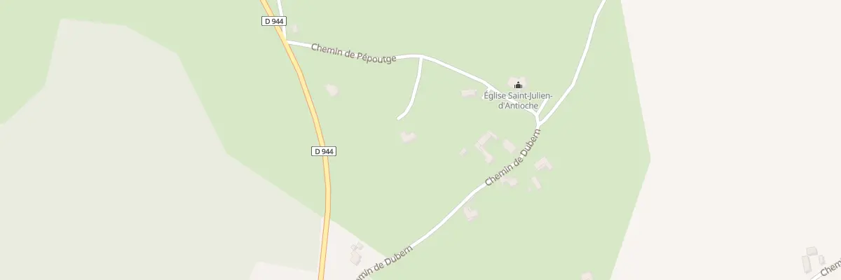 Plan du 5 Lot Piffou à Méracq