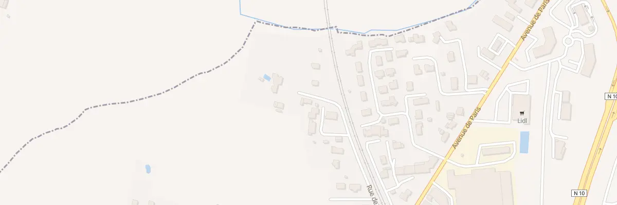 Plan du 2B Rue de Tessonneau à Cavignac