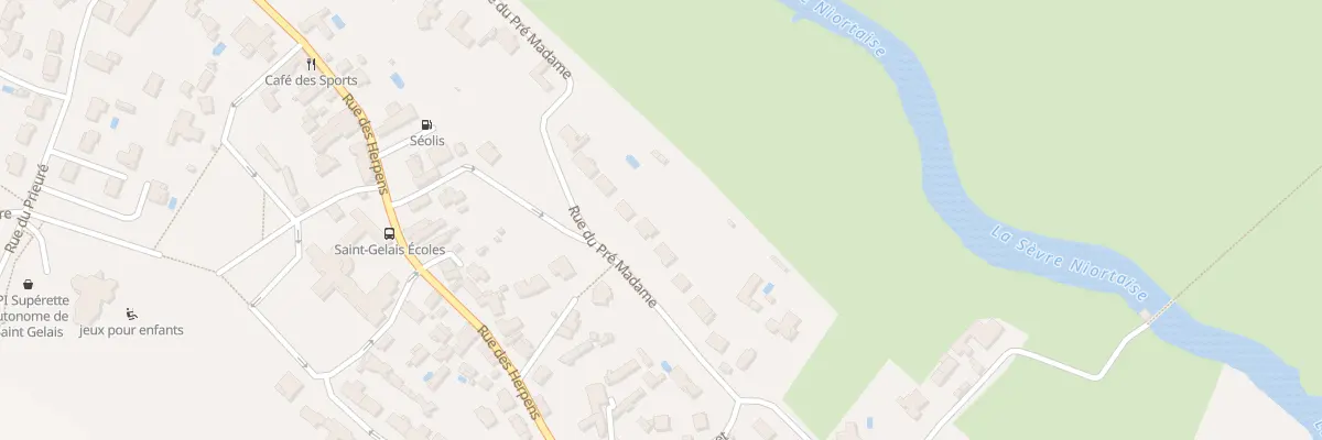 Plan du 473 Rue du Pré Madame à Saint-Gelais