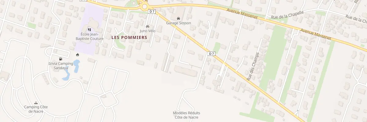 Plan du 110 Rte de Langrune à Saint-Aubin-sur-Mer