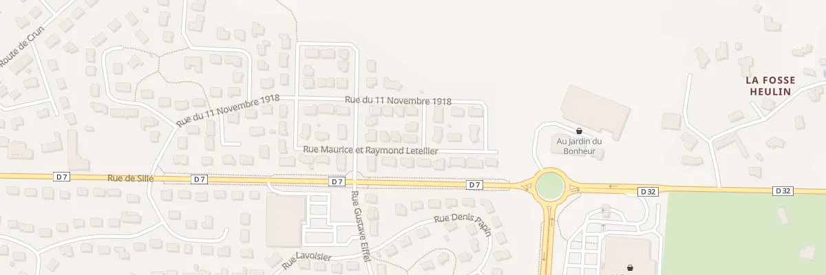Plan du 17 Rue Maurice et Raym Letellier à Évron