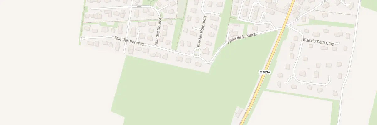 Plan du 23 Rue les Hommets à Laize-Clinchamps
