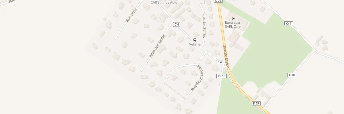 Plan du 6 Rue des Charmes à Saint-Contest