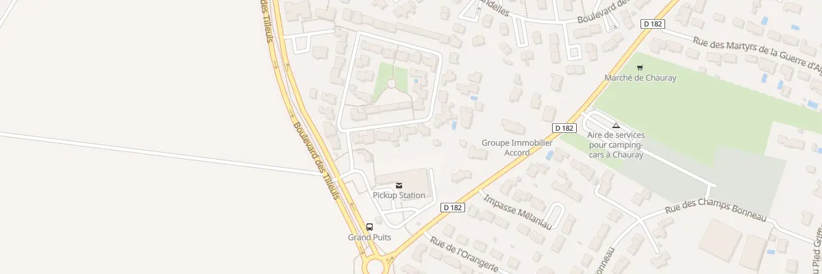 Plan du 20 Rue des Genevriers à Chauray