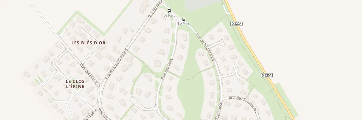 Plan du 14 Rue des Prés à Cambes-en-Plaine