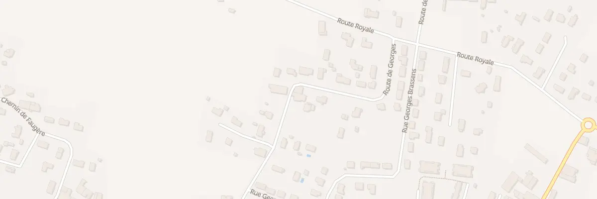 Plan du 275 Rte de Georges à La Lande-de-Fronsac