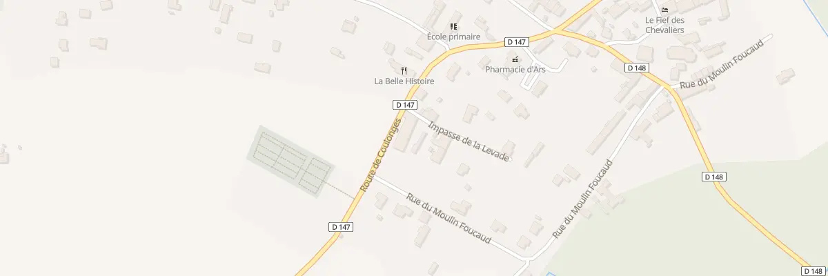 Plan du 5 Rte de Coulonges à Ars