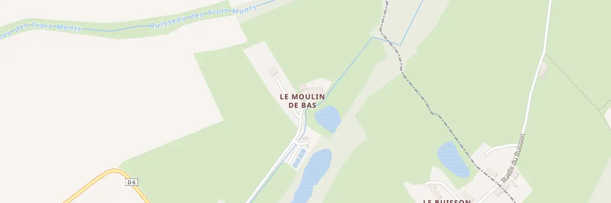 Plan du 9 Rue du Bas Moulin à Meslay