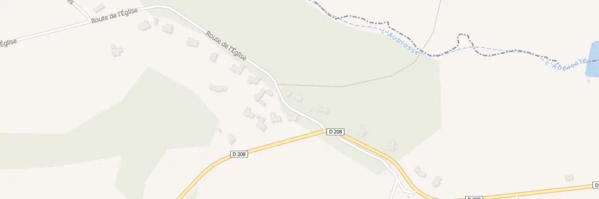 Plan du 2625 Rte de l’Eglise à Caubios-Loos