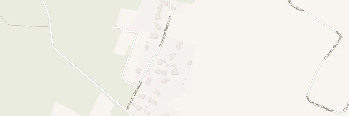 Plan du 590 Rte de Barreaud à La Lande-de-Fronsac