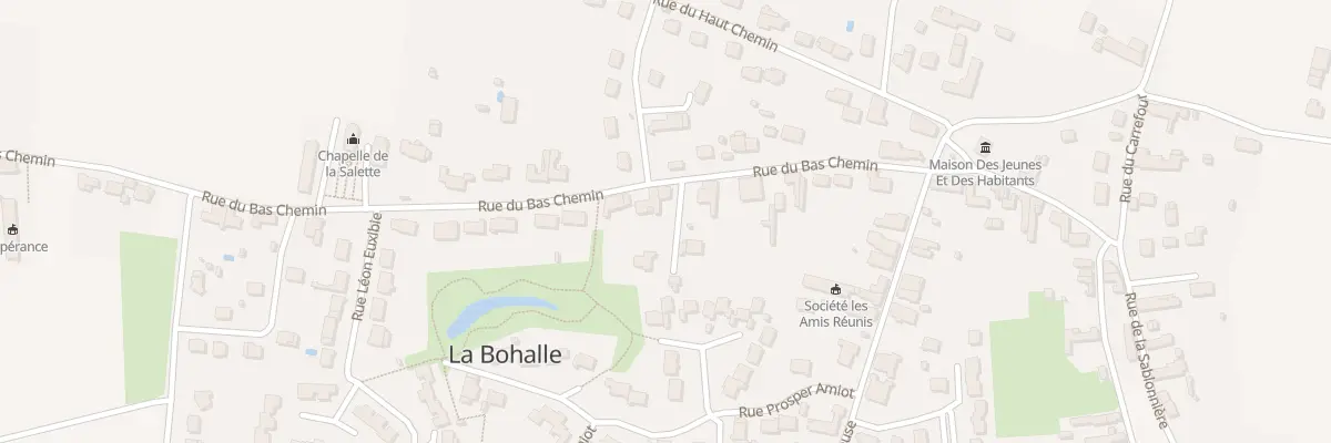Plan du 11 Rue du Bas Chemin à Loire-Authion