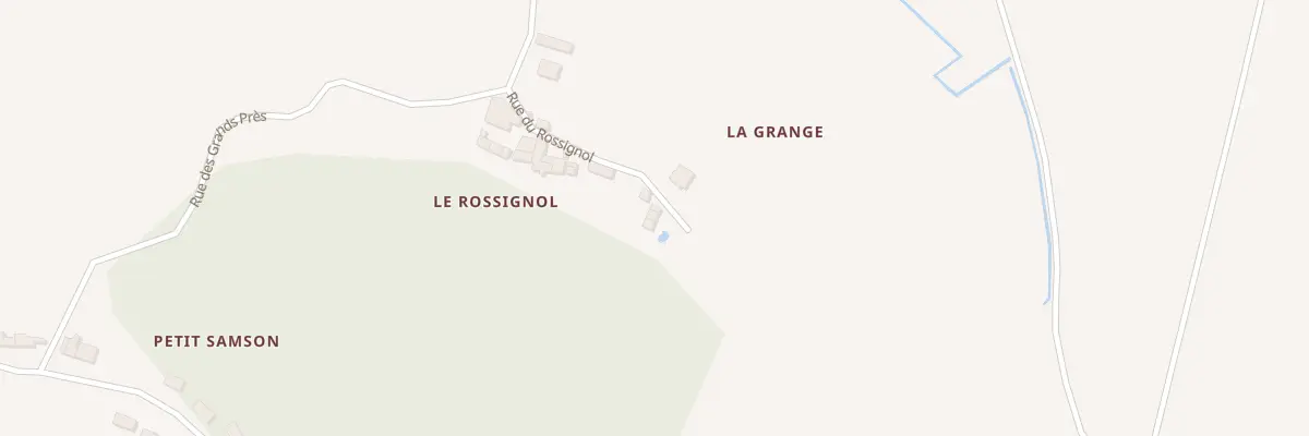 Plan du 14 Rue du Rossignol à Migron