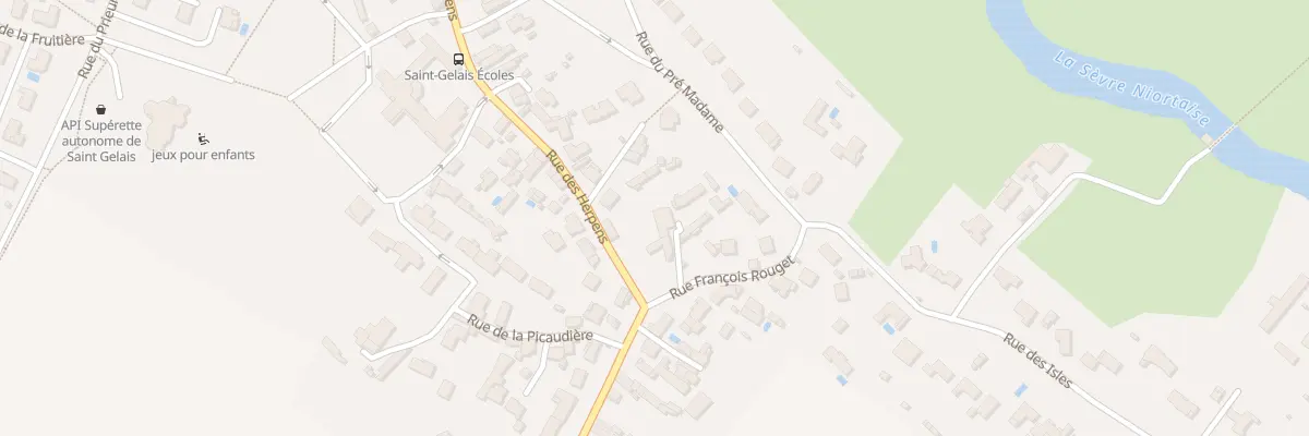 Plan du 565 Rue des Herpens à Saint-Gelais