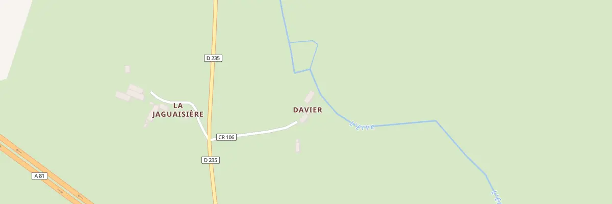 Plan du 2 Davier à Blandouet-Saint Jean