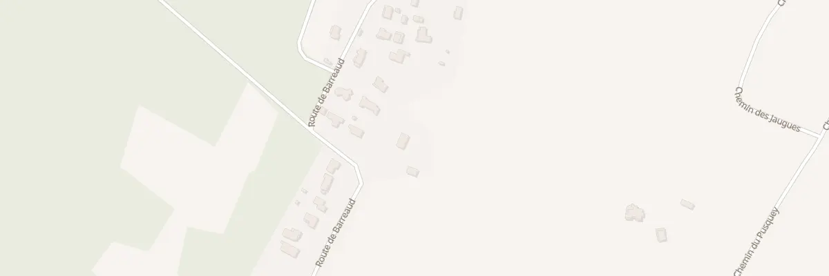 Plan du 300 Rte de Barreaud à La Lande-de-Fronsac