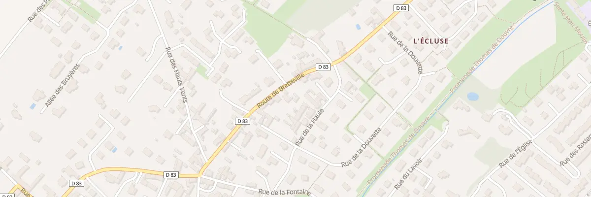 Plan du 16 Rue de la Haule à Douvres-la-Délivrande