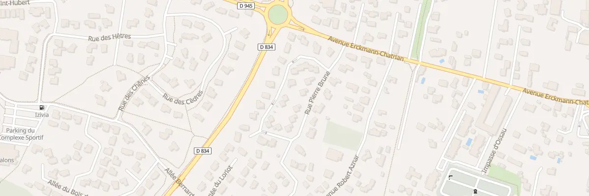 Plan du 11 Rue Pierre Brune à Lons