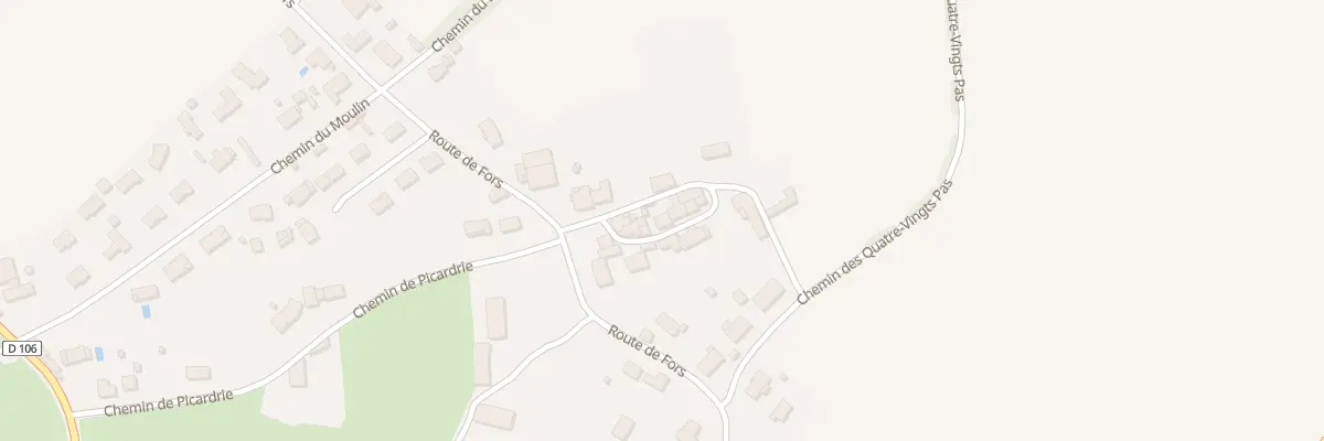 Plan du 180 La Rue Moreau à Juscorps