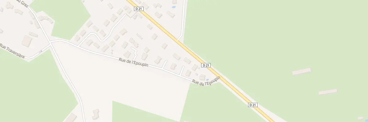 Plan du 5 All des Ormeaux à Bouessay