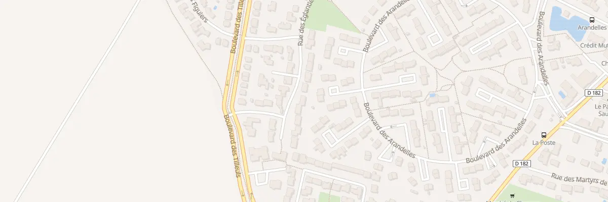 Plan du 41 Rue des Eglantiers à Chauray