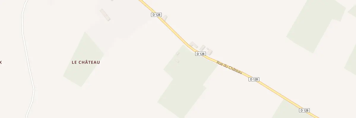 Plan du 38 Rue du Château à Lonzac