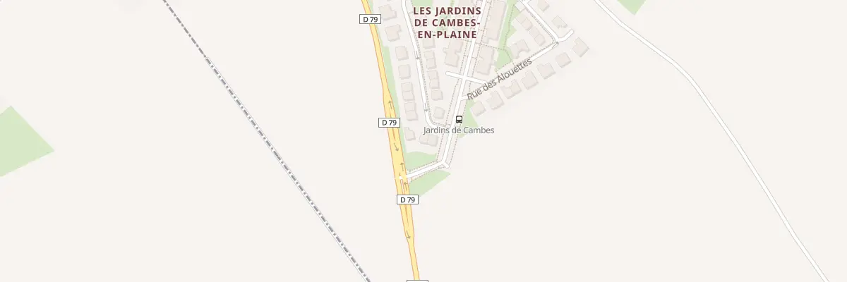 Plan du 50 Rue de l’Avenir à Cambes-en-Plaine