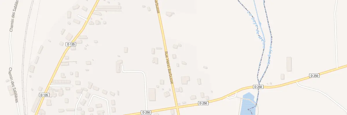 Plan du 9003 Rue Henri Barbusse à Saint-Yzan-de-Soudiac