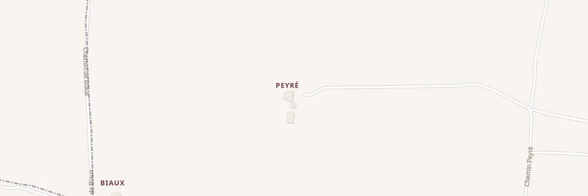Plan du 1063 Che de Peyre à Castandet