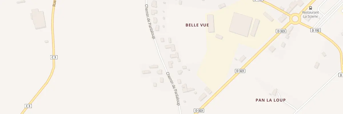 Plan du 16A Che de Panlaloup à Corzé