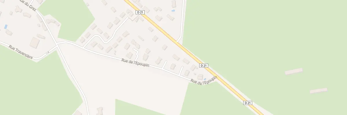 Plan du 3 All des Chênes Verts à Bouessay