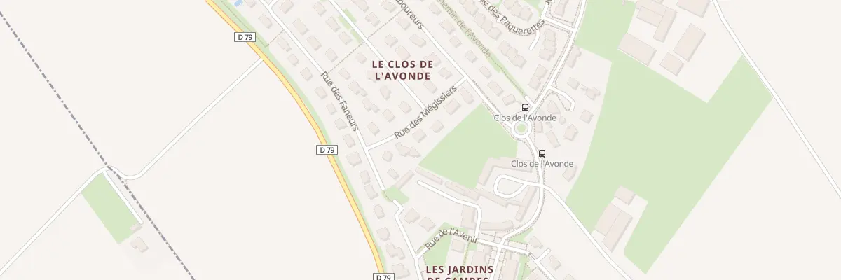 Plan du 7 Rue des Megissiers à Cambes-en-Plaine