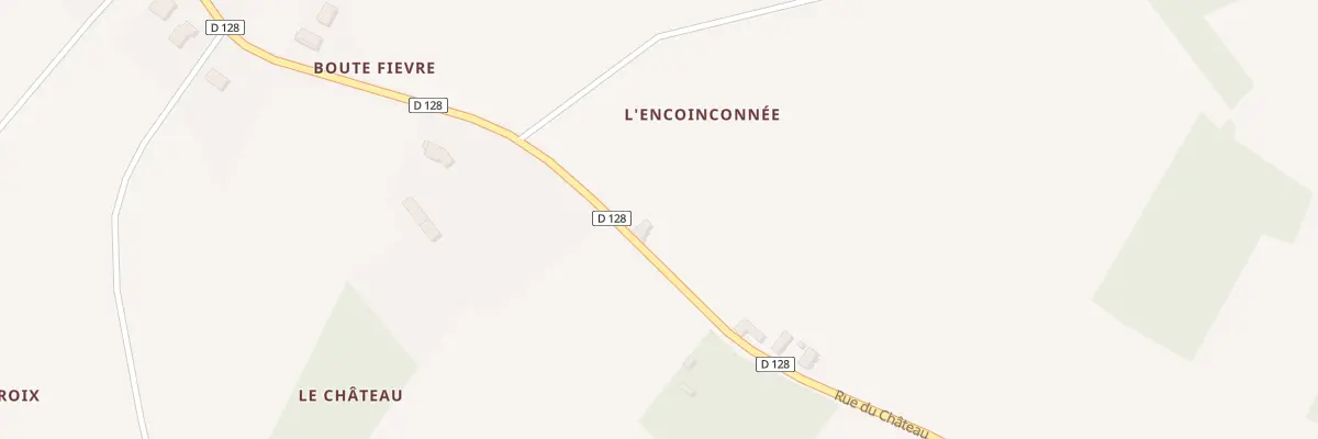 Plan du 21 Rue du Château à Lonzac
