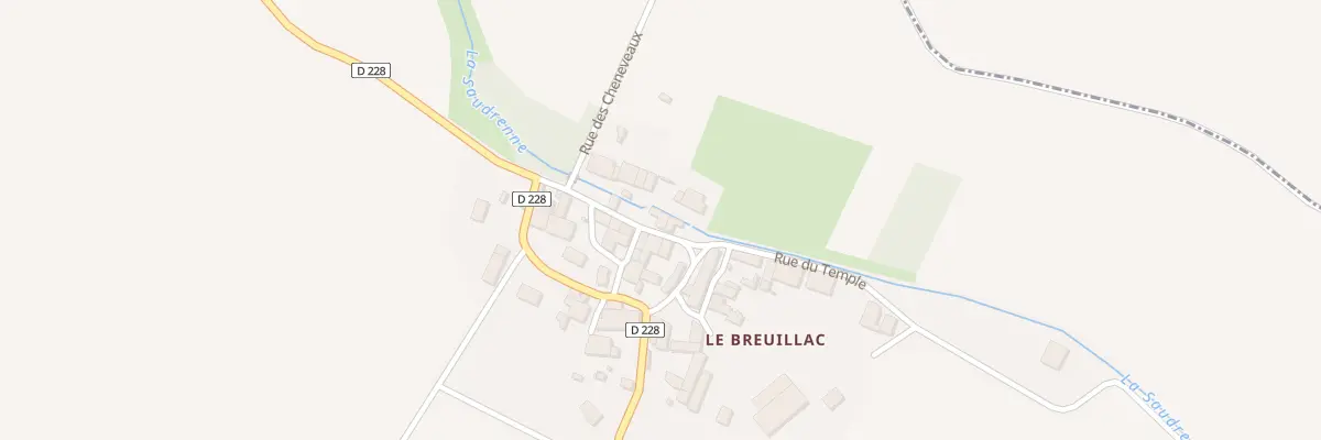 Plan du 6 Rue de la Saudrenne à Aumagne