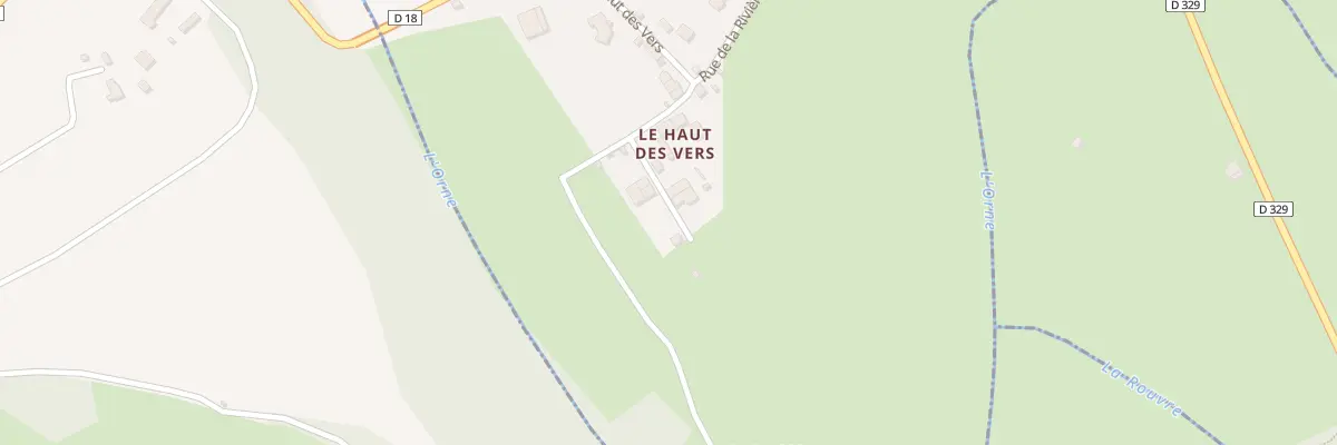 Plan du 339 Rue de la Rivière au Mesnil-Villement